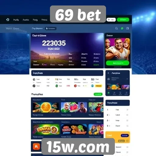 Interface do usuário do 69 bet e sua navegação